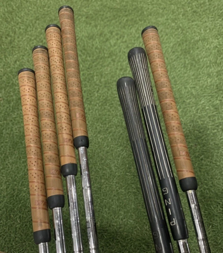 Juego de Hierro Ping ISI-K Blue Dot 4-PW - Eje de Acero Regular - Buen Estado Foto 4 de 4