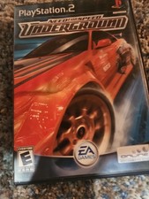 Need for Speed: Underground (Sony PlayStation 2, 2003) CIB Tested And Works