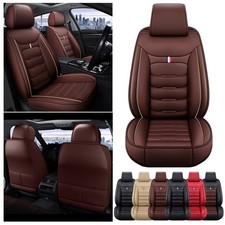 Kaffee PU Leder Autositzbezüge Luxus Auto für Volvo 2-seats