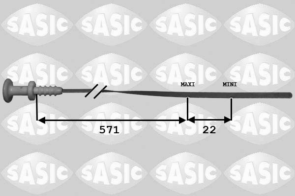 SASIC 1940011 Oil Dipstick for CITROËN,PEUGEOT - Image 10