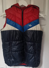 ADIDAS WOMENS TREFOIL PUFFER VEST​/​GILET SIZE 10