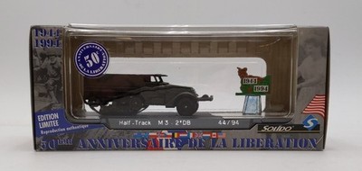 Solido 1:43 50th Anniv Liberation of France Limited Ed. Half Track M3 2'DB 4494