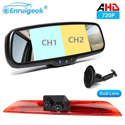 HD Rückfahrkamera 3.Bremsleuchte +6.86'' Monitor Für Ford Transit 7 MK8 F150 V363