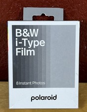 Polaroid B W i-Type Film Black White 8 Instant Photos New Sealed 11/23