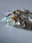 Vintage Stunning Aurora Borealis Crystal Tassell Earrings!! — photo 3