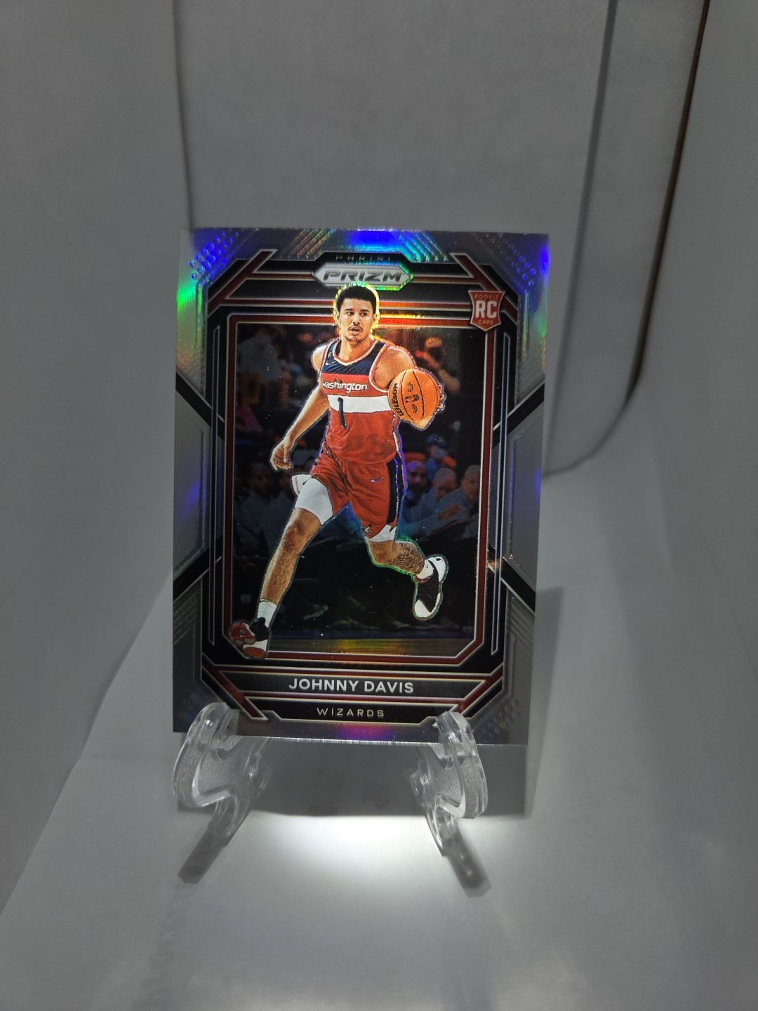 2022-23 Panini Prizm JOHNNY DAVIS! SILVER PRIZM! RC #231!