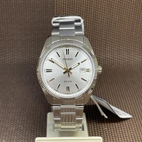 Casio MTP-1302D-7A2 Enticer Serie Analog Edelstahl WeißEs Zifferblatt Herrenuhr