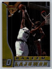 1996-97 Bowman's Best Basketball #15 Hakeem Olajuwon - VG - Houston Rockets