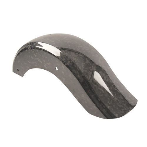 Guardabarros trasero de fibra de carbono forjado para moto Harley Touring (2009-2023) - Imagen 3 de 5