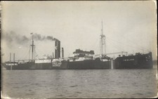 Photo Postcard Swedish Cargo Steamer Fridland - 4071160