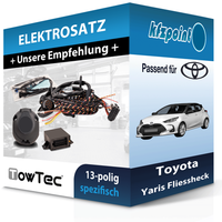 Towtec E-Satz 13Polig Fahrzeugspezifisch Passend FüR Toyota Yaris Fliessheck