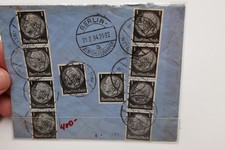 1934 GERMANY BERLIN AIRMAIL COVER LONDON SC 380 414 ZENTRALFLUGHAFEN
