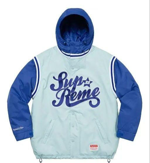 Supreme Quilted Sports Jacket Mitchell & Ness Try on only XXL Big 