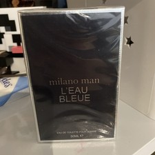 MILANO MAN L'EAU BLEUE EAU DE TOILETTE POUR HOMME AFTER SHAVE 50ml SPRAY