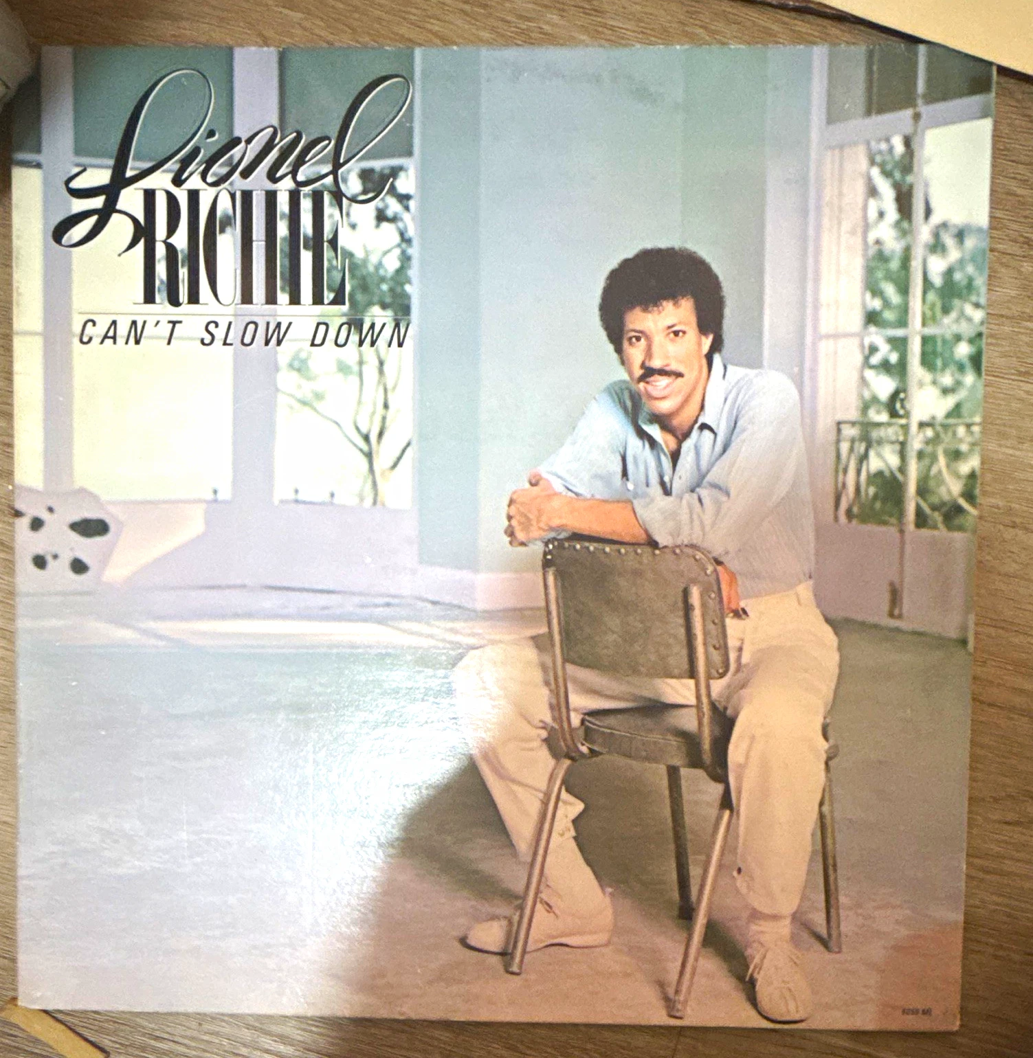 Lionel Richie Can't Slow Down 12" Vinyl LP Motown R&B Soul Pop Cardboard