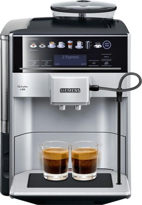 Siemens EQ.6 plus s300 Kaffeevollautomat TE653501DE, One Touch, Keramikmahlwerk