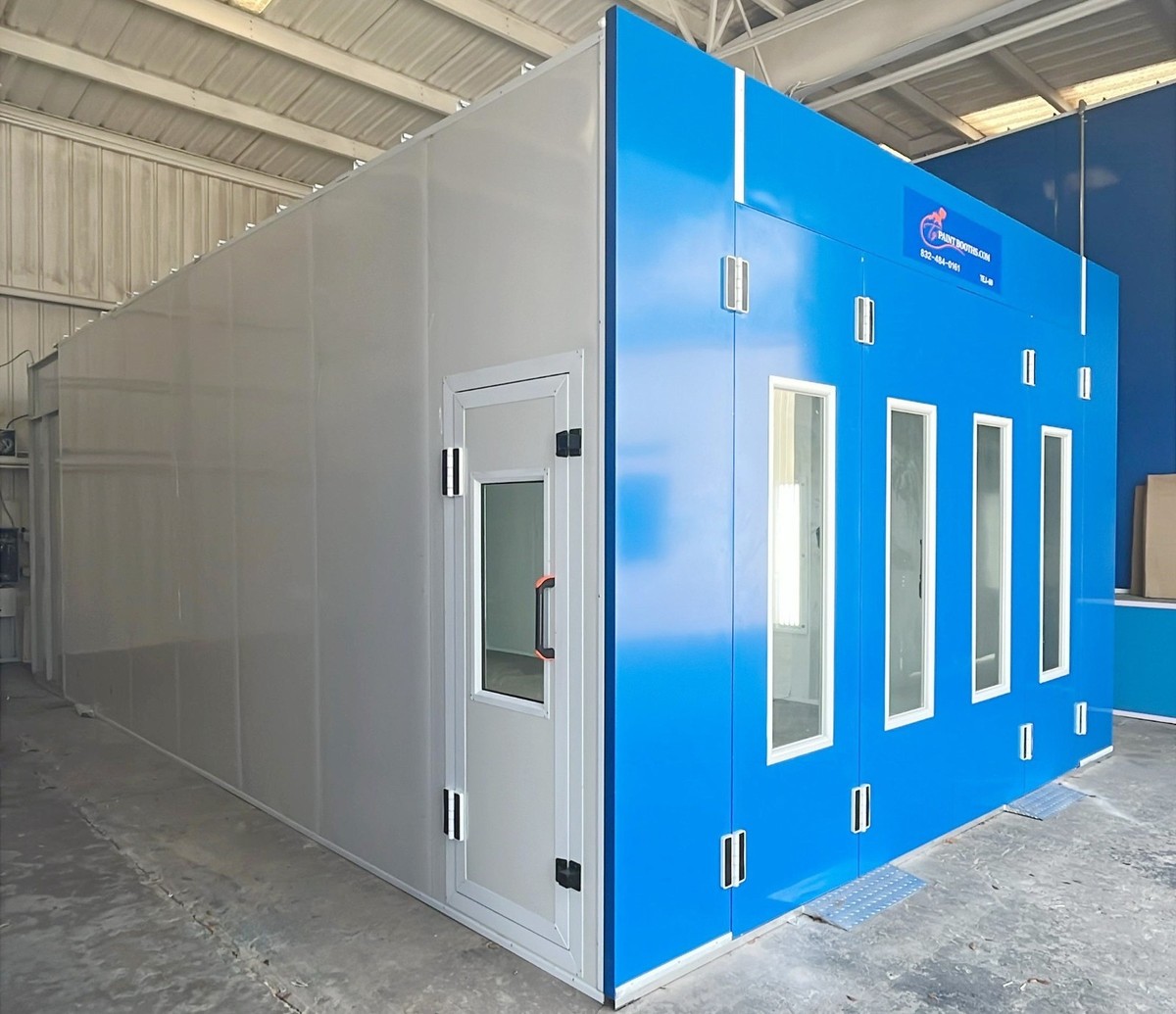 NEW TEJ-60 SEMI DOWN DRAFT PAINT BOOTH/ UL & ETL LISTED | eBay