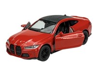 Welly Bmw M4 G82 Red 1:34 Die Cast Metal Model New In Box 43811