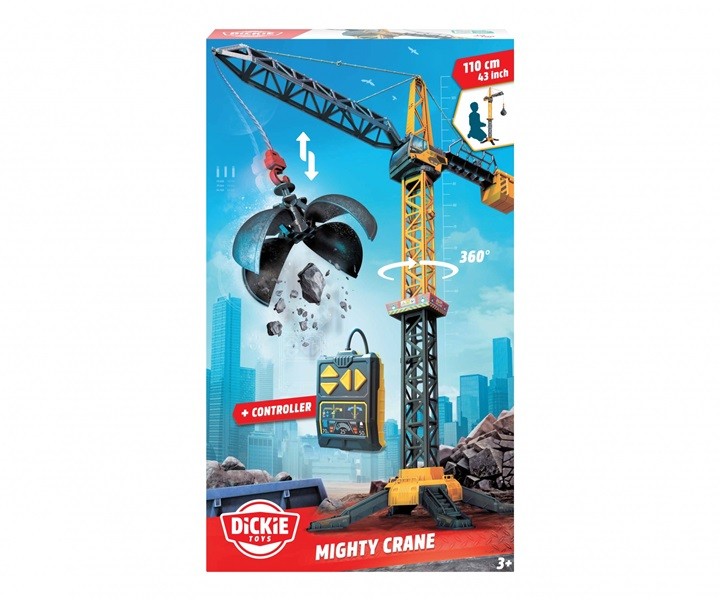 Dickie 203729022 - Mighty Crane - New