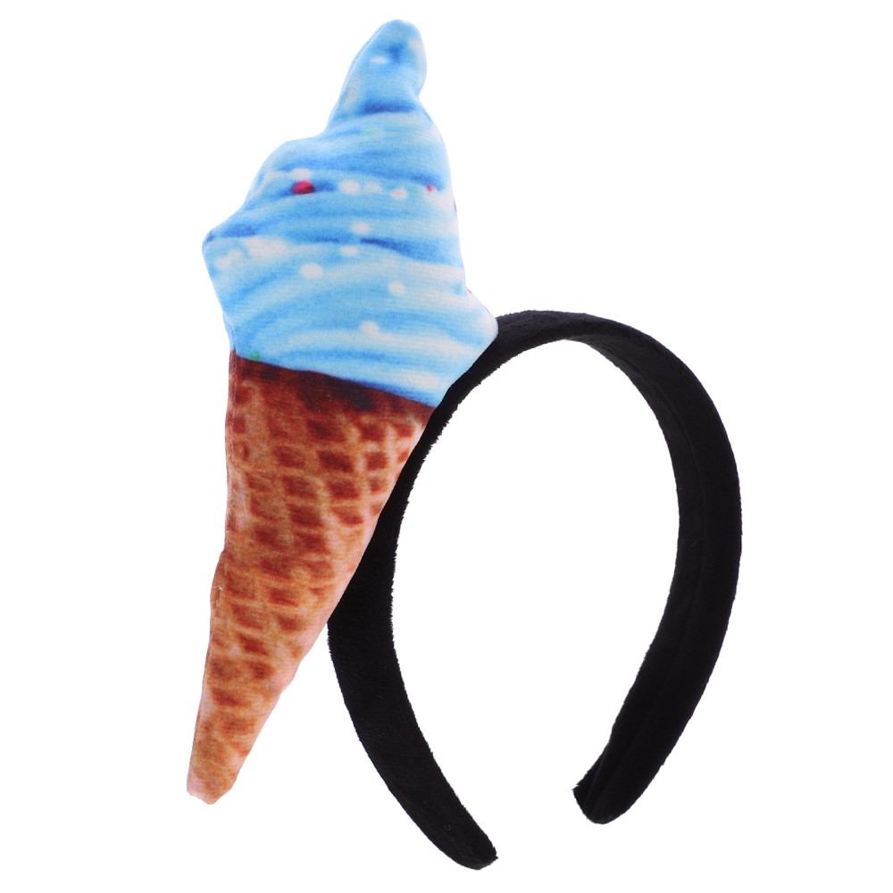 Women's Ice Cream Headband for Face Washing and Skincare Hair Accessory