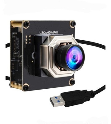 ELP 20MP Autofocus USB Camera Module 100° Wide Angle 4K 30fps LightBurn