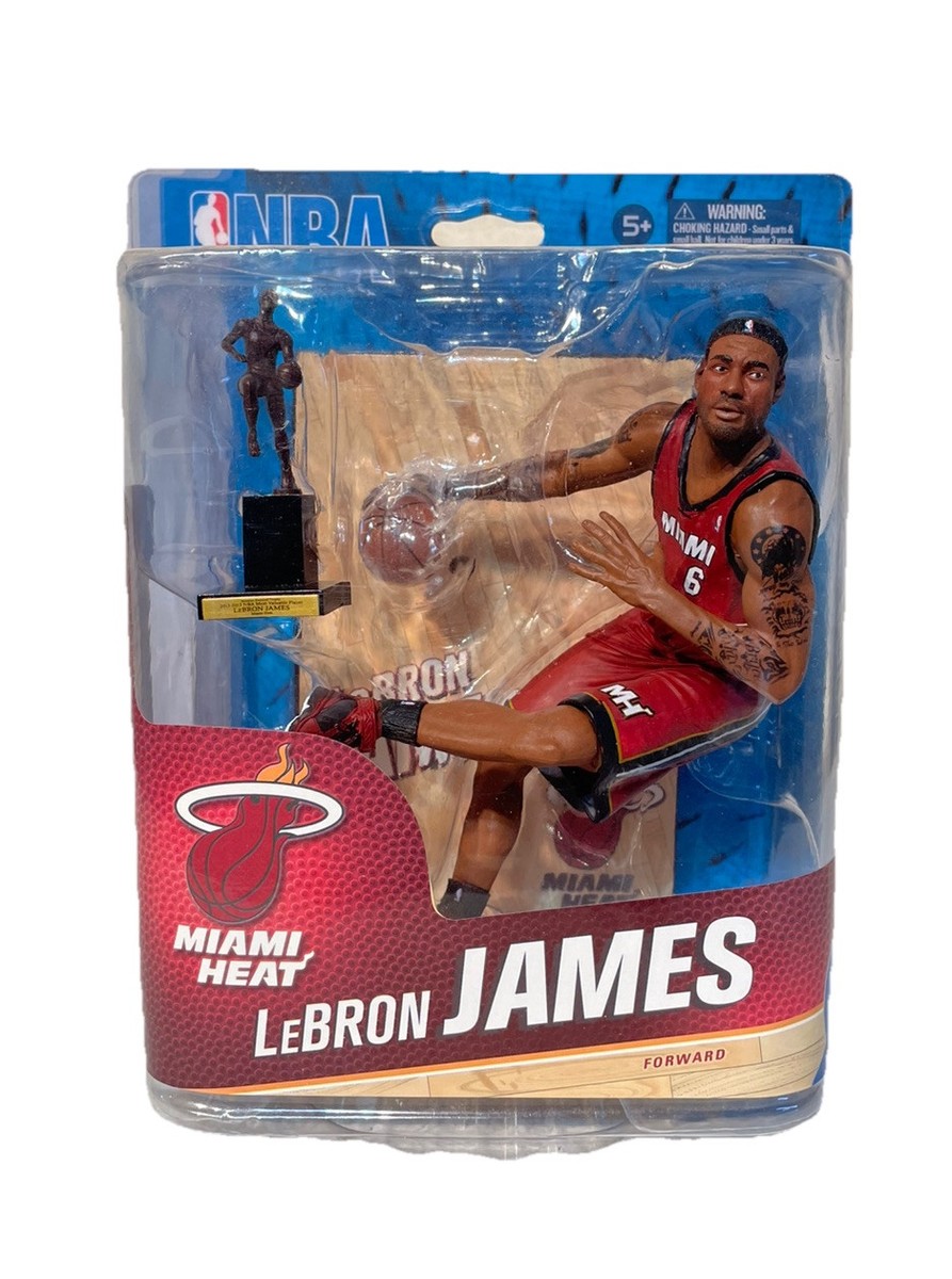 Lebron James w/ Trophies McFarlane NBA Series 24 Collector Club