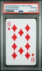 2016 POKEMON PLAYING CARDS MARIO PIKACHU 10 OF DIAMONDS PSA 10