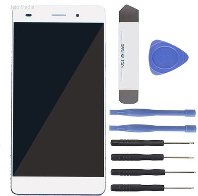 Huawei Ascend P8 Lite Bildschirm LCD Display Glas Touchscreen Rahmen Touch weiss