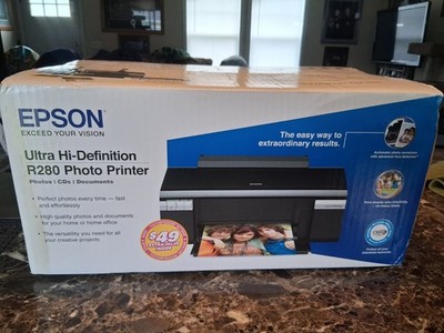 NEW FACTORY SEALED Epson R280 Photo Printer Ultra Hi-Definition Inkjet Printer