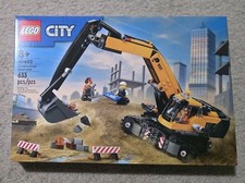 LEGO CITY: Yellow Construction Excavator (60420) for sale online
