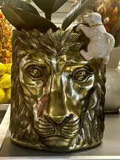 Durable Lion Head Planter  Aluminium lovely gift 