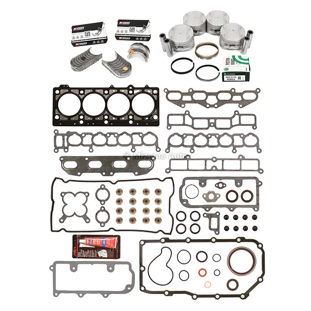 Juego completo de juntas cojinetes de pistones aptos para 96-99 Dodge Mitsubishi Eagle DOHC Foto 2 de 4