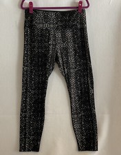 Lysse Womens Ankle Stretch Leggings Cheetah Print 1755 size Large.
