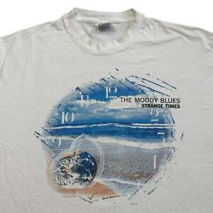 THE MOODY BLUES STRANGE TIMES Tシャツ L バンド THE MOODY BLUES STRANGE TIMES Tシャツ L バンド The Moody