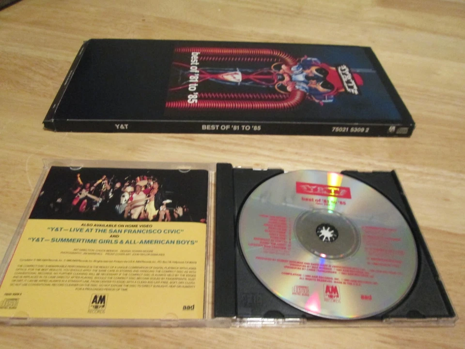 Y&T - Best Of '81 To '85 Rare Longbox Hard To Find Foto 3 de 4