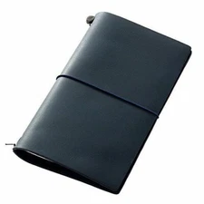 MIDORI TRAVELER'S notebook Blue (Regular Size) Stationery Leather