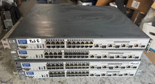 Lot of 4 HP ProCurve J4903A 24-Port Gigabit Ethernet Switch