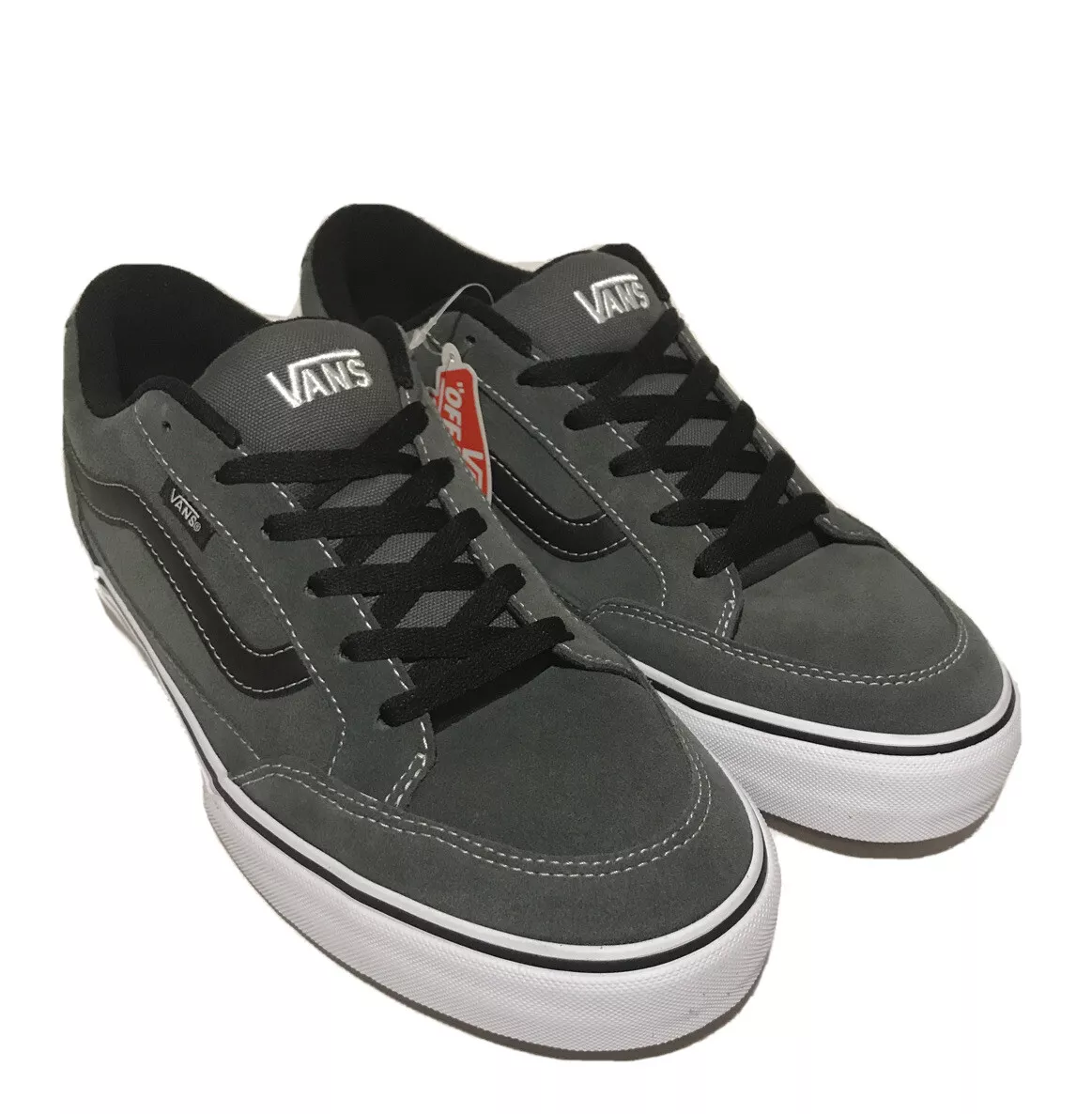 Sneakers da skateboard Vans Bearcat da uomo nere antracite taglia 12