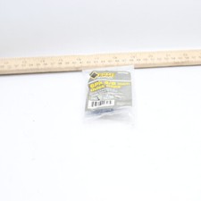 6-Pk Steel Grip Quick Clip Polypropylene Black 3/8" D x 0.38" L 3004699