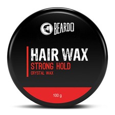 Beardo Stronghold Hair Wax For Men 100 gm with Aloe Vera Castor Oil