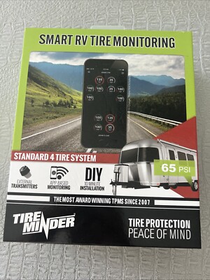 TPMS; TireMinder   w/4 sensors for iPhone/ iPad And Android Smart Devices