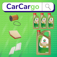 Kit Manutenzione Per BMW Serie 6 645Ci Benzina 2003-2005 Olio Air Cabin OLIO CASTROL