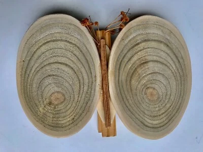 Holzschmetterling aus einer Wäscheklammer | wooden butterfly from a clothespin - Bild 1 von 4