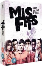 Misfits - Series 1, 2, 3 NEW PAL Cult 6-DVD Set Tom Green Nathan Stewart-Jarrett