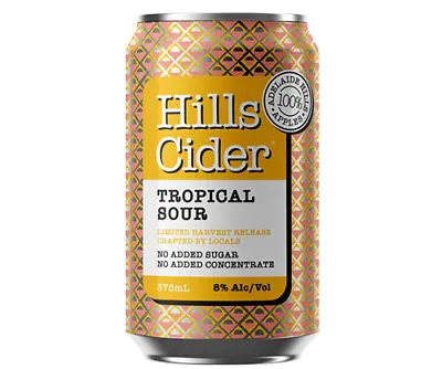 Buy The Hills Cider Co Tropical Sour 375ml (24 Pack)