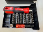 Wiha 71991 Security Bits Collector with Locking Bit Holder 39 Piece Set