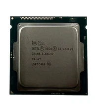 Intel Xeon E3-1231V3 3.40Ghz Quad-Core CPU Processor SR1R5 LGA1150 Socket