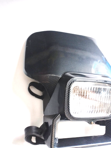 Honda XR350R XR250R XR500R XR200R Headlight Shroud W/Lamp Mounting Straps - Picture 2 of 14