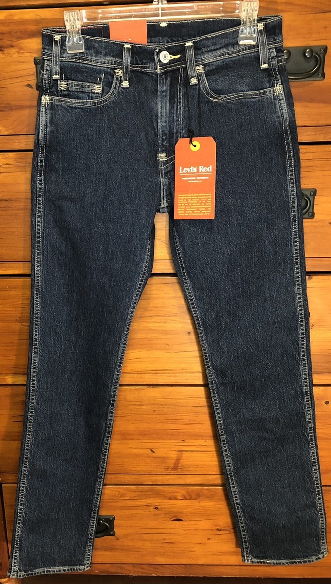 Levi's Red x Positively Superior 502 x Taper Jeans Selvedge Denim