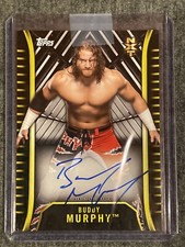 Buddy Murphy Auto 2018 NXT On-Card Wrestling 
